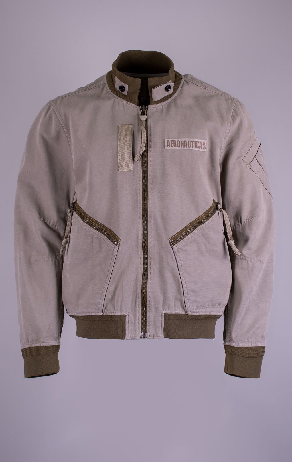 Ветровка-бомбер AERONAUTICA MILITARE SS 26/IN winter twig (AB 3042) 