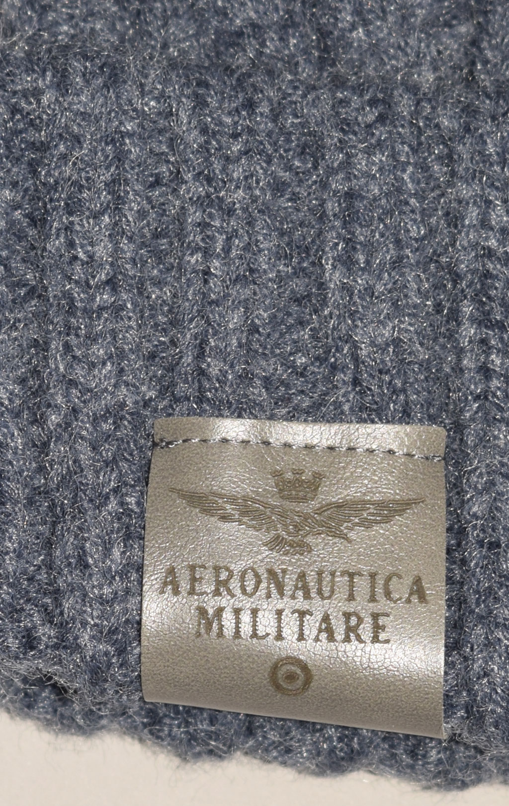 Шапка вязаная AERONAUTICA MILITARE FW 23/24/CN avio melange (CU 045) 