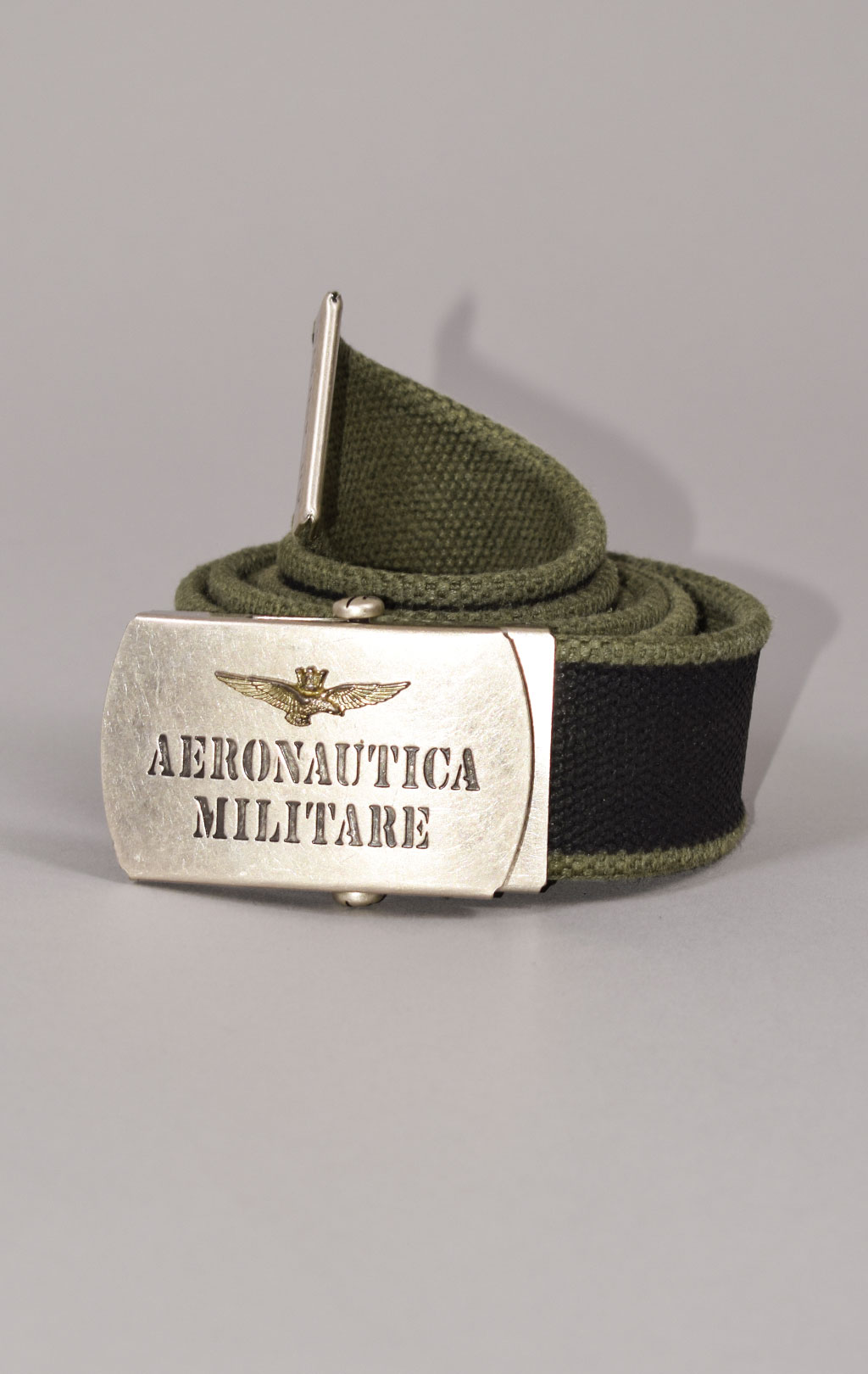 Ремень тканевый AERONAUTICA MILITARE FW 22/23/IT verde militare (CI 285) 