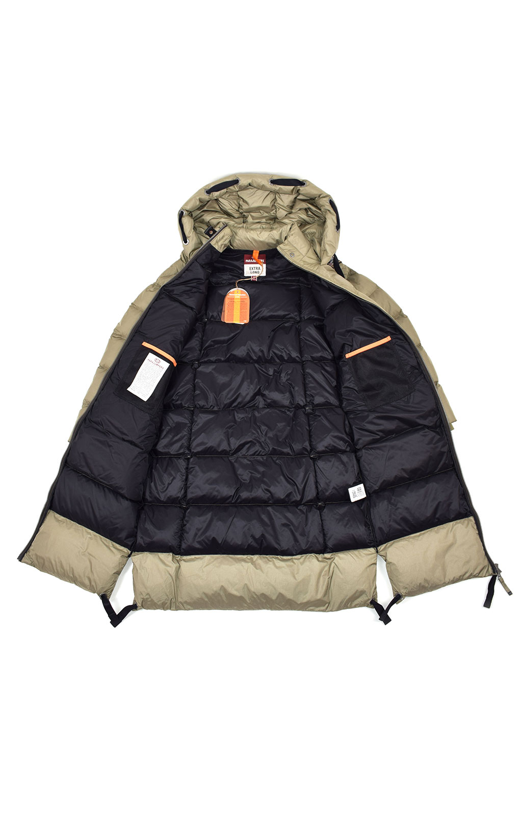 Женское пальто пуховое PARAJUMPERS PANDA FW 20/21 dried herb 