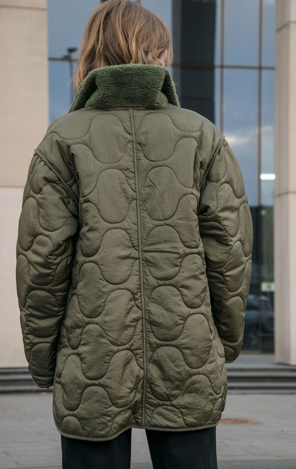 Женская куртка ALPHA INDUSTRIES LINER JACKET FW 23/24 m OG-107 green 