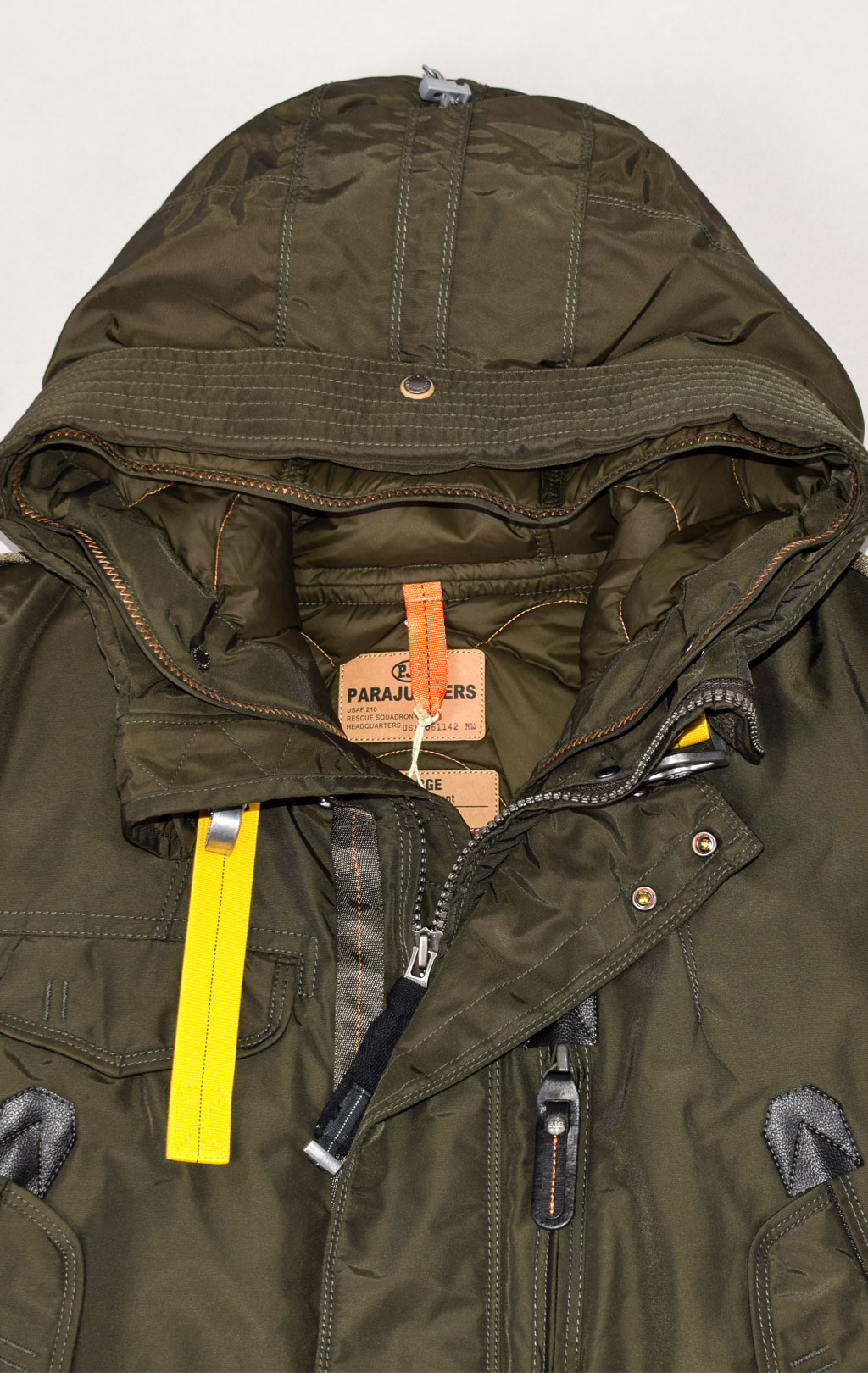 Аляска-пуховик PARAJUMPERS RIGHT HAND ECO FW 21/22 sycamore 