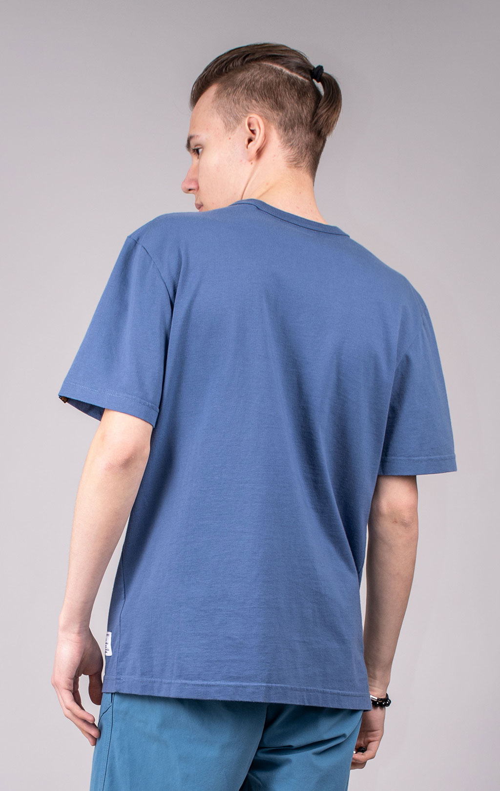 Футболка ALPHA INDUSTRIES ALPHA RANSOM TEE SS 24 copen blue 