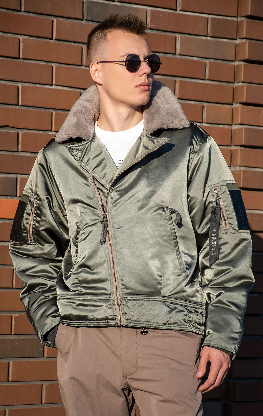 Куртка ALPHA INDUSTRIES 1960s RCAF CANADIAN AIRFORCE TYPE III JACKET FW 24/25 field grey 