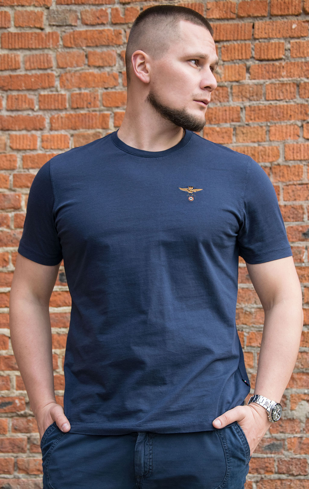 Футболка AERONAUTICA MILITARE FW 20/21/TR blue navy (TS 1780) 