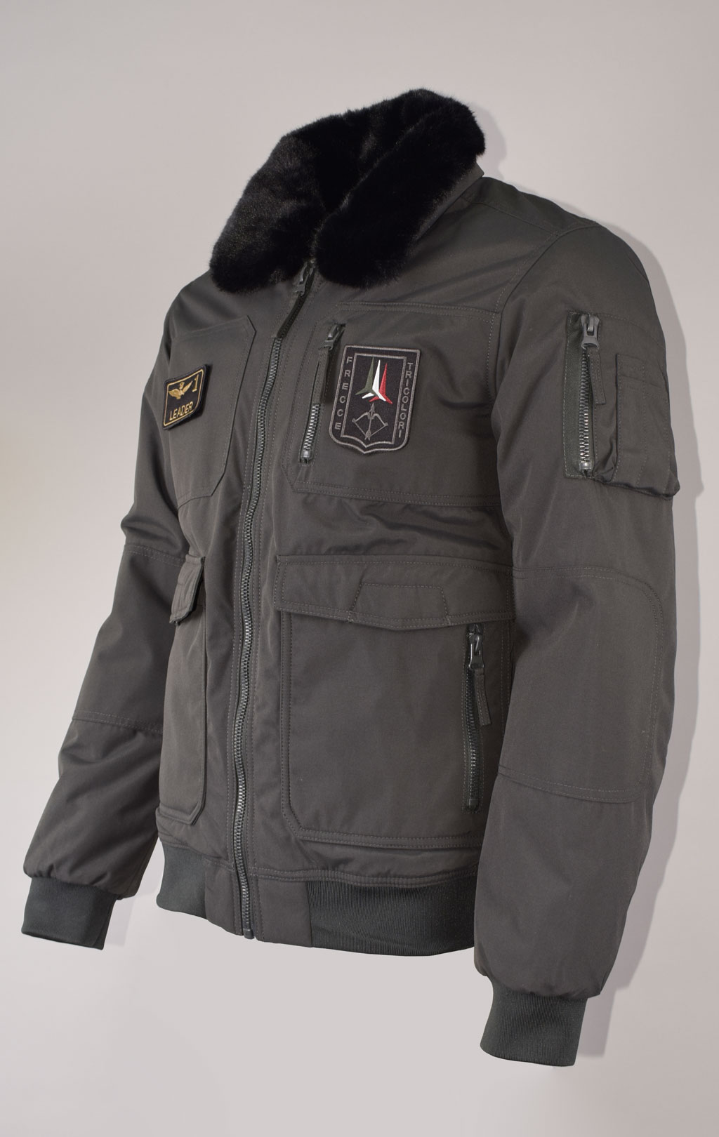 Куртка-пилот AERONAUTICA MILITARE FW 23/24 m/BD dark green (AB 2106) 