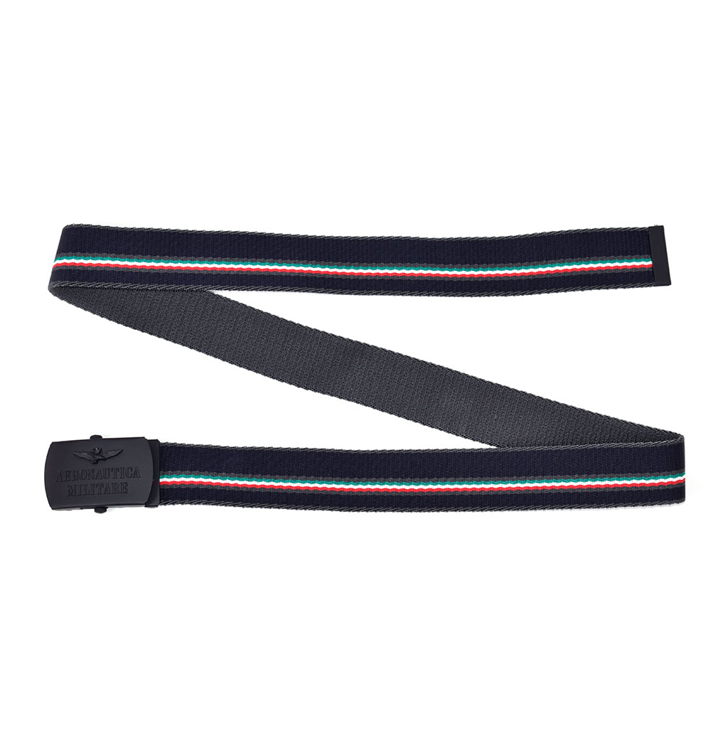Ремень AERONAUTICA MILITARE SS 20 blue navy (CI 260) 