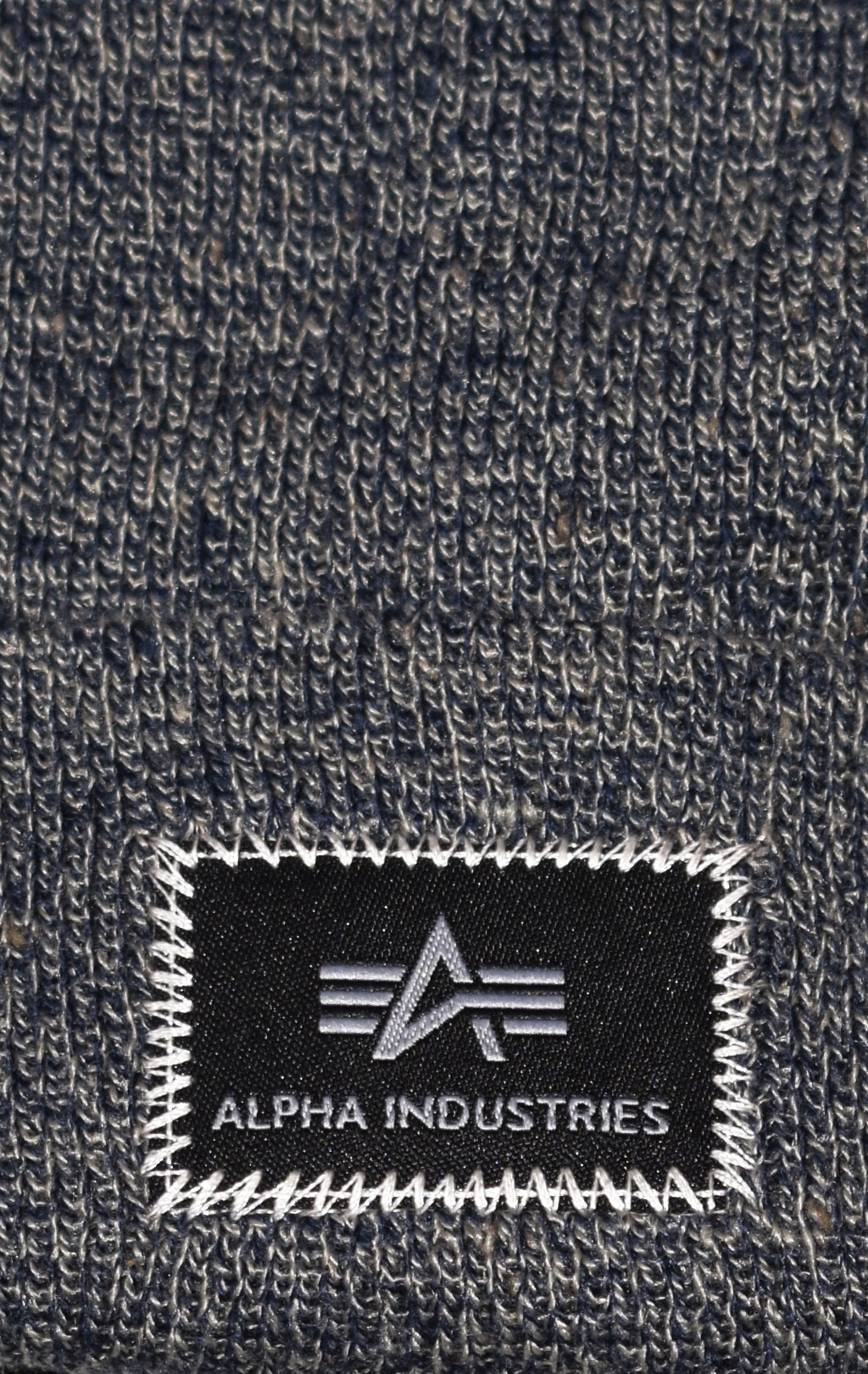 Шапка ALPHA INDUSTRIES X-FIT BEANIE charcoal heather 