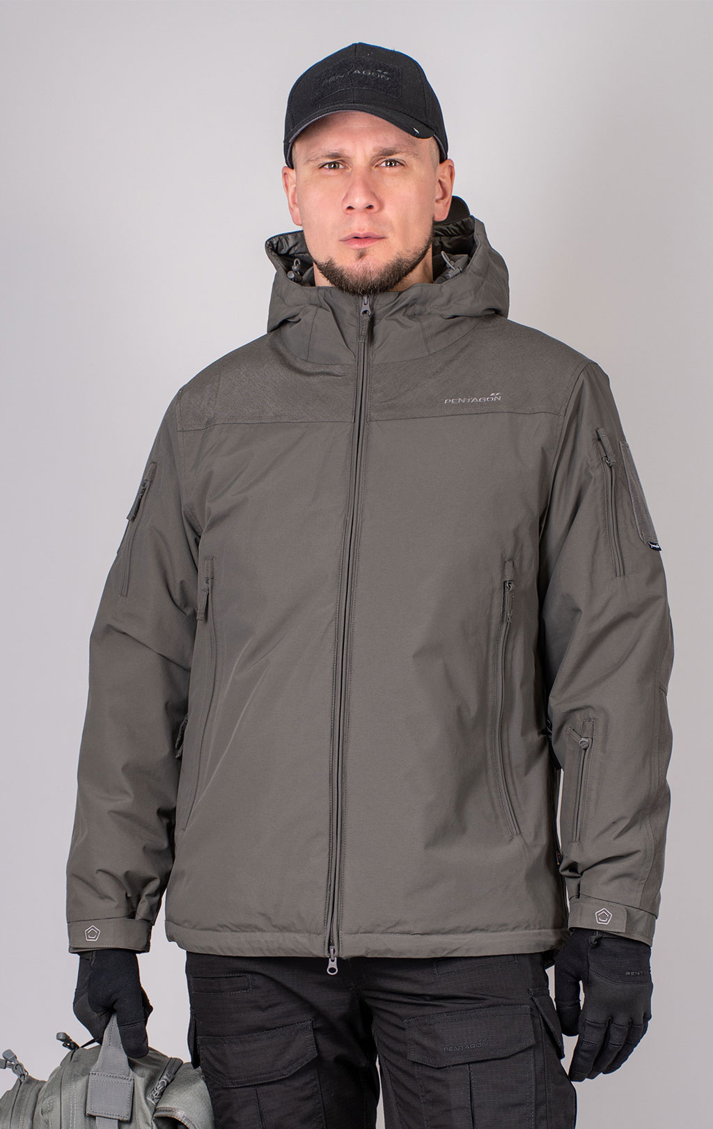 Куртка тактическая Pentagon LCP V2.0 Primaloft grey cinder 01007-2.0 