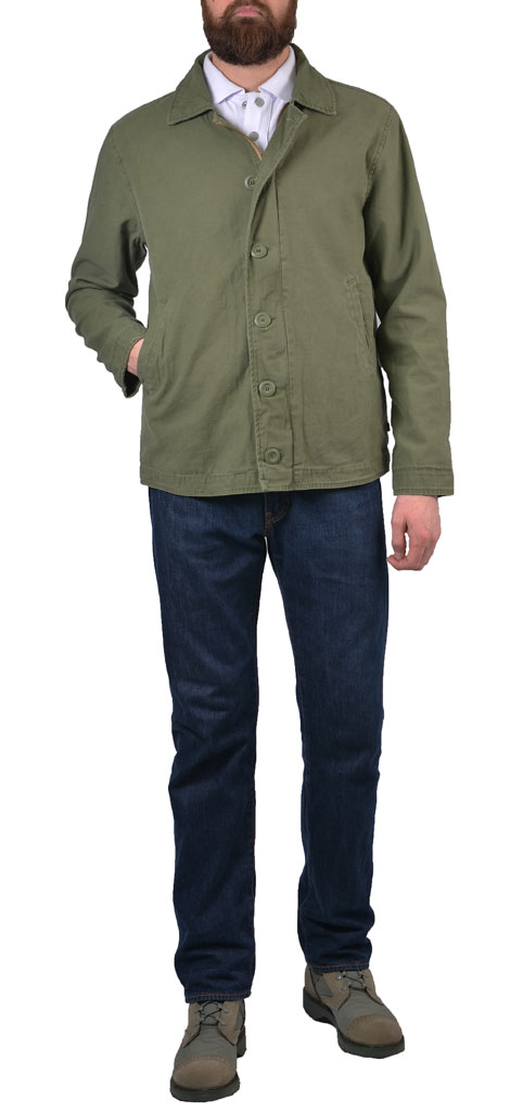 Ветровка ALPHA INDUSTRIES AUTHENTIC UTILITY olive 