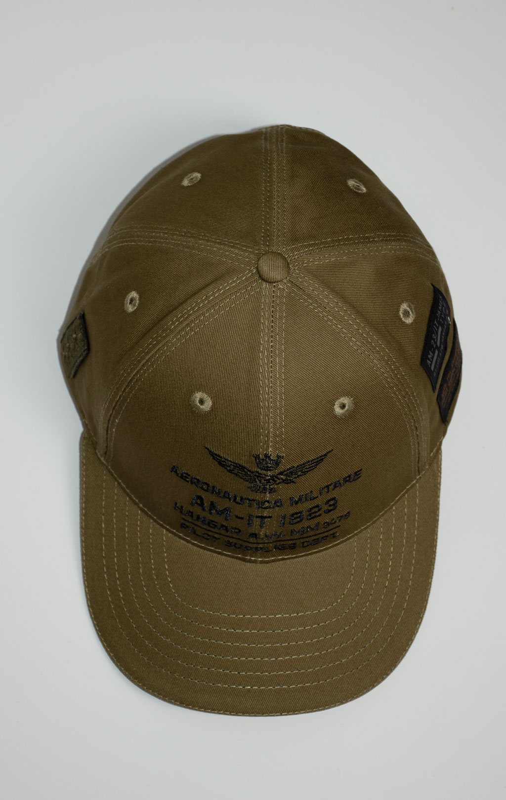 Бейсболка AERONAUTICA MILITARE FW 25/26/CN dark olive (HA 1223) 