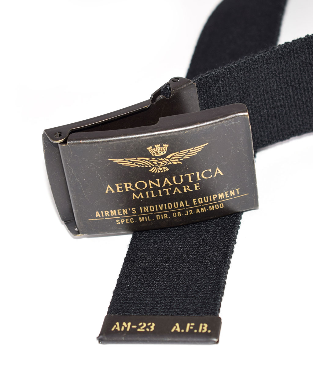 Ремень эластичный AERONAUTICA MILITARE SS 20/IT jet black (CI 261) 