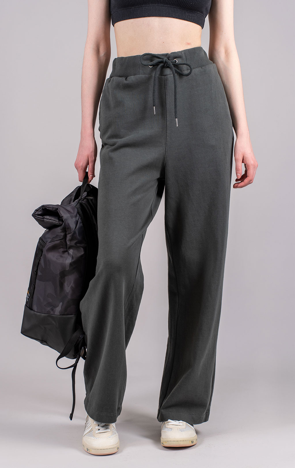 Брюки спортивные джоггеры ALPHA INDUSTRIES ESSENTIAL FRENCH TERRY SWEATPANTS SS 25 m charcoal 