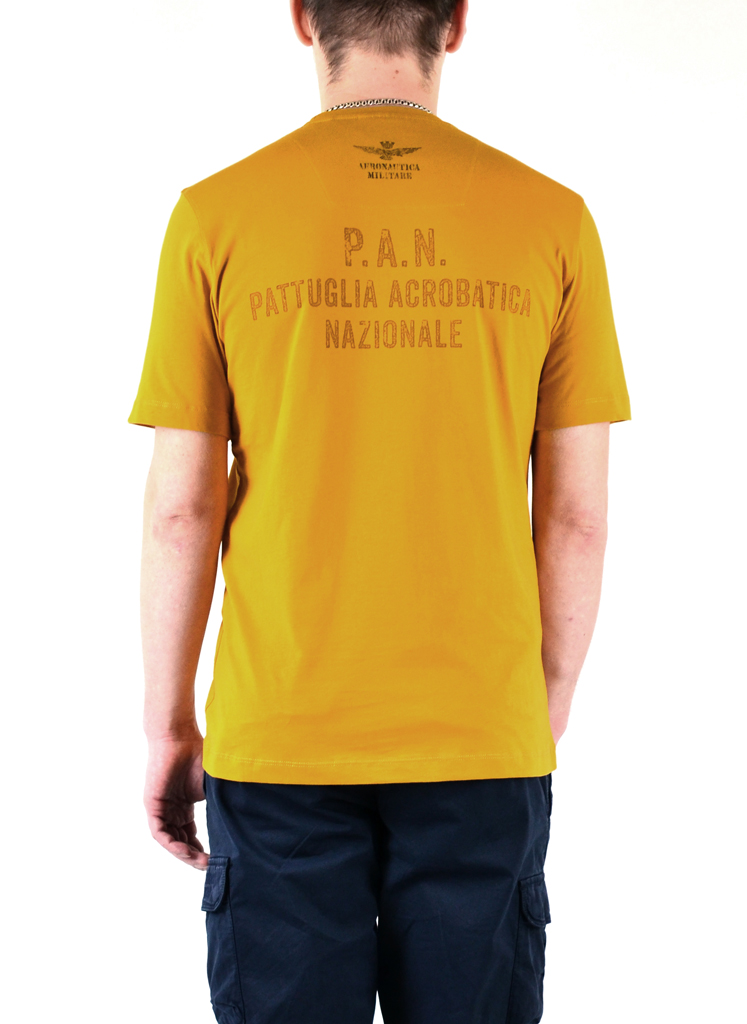 Футболка AERONAUTICA MILITARE mustard gold (TS 1479) 