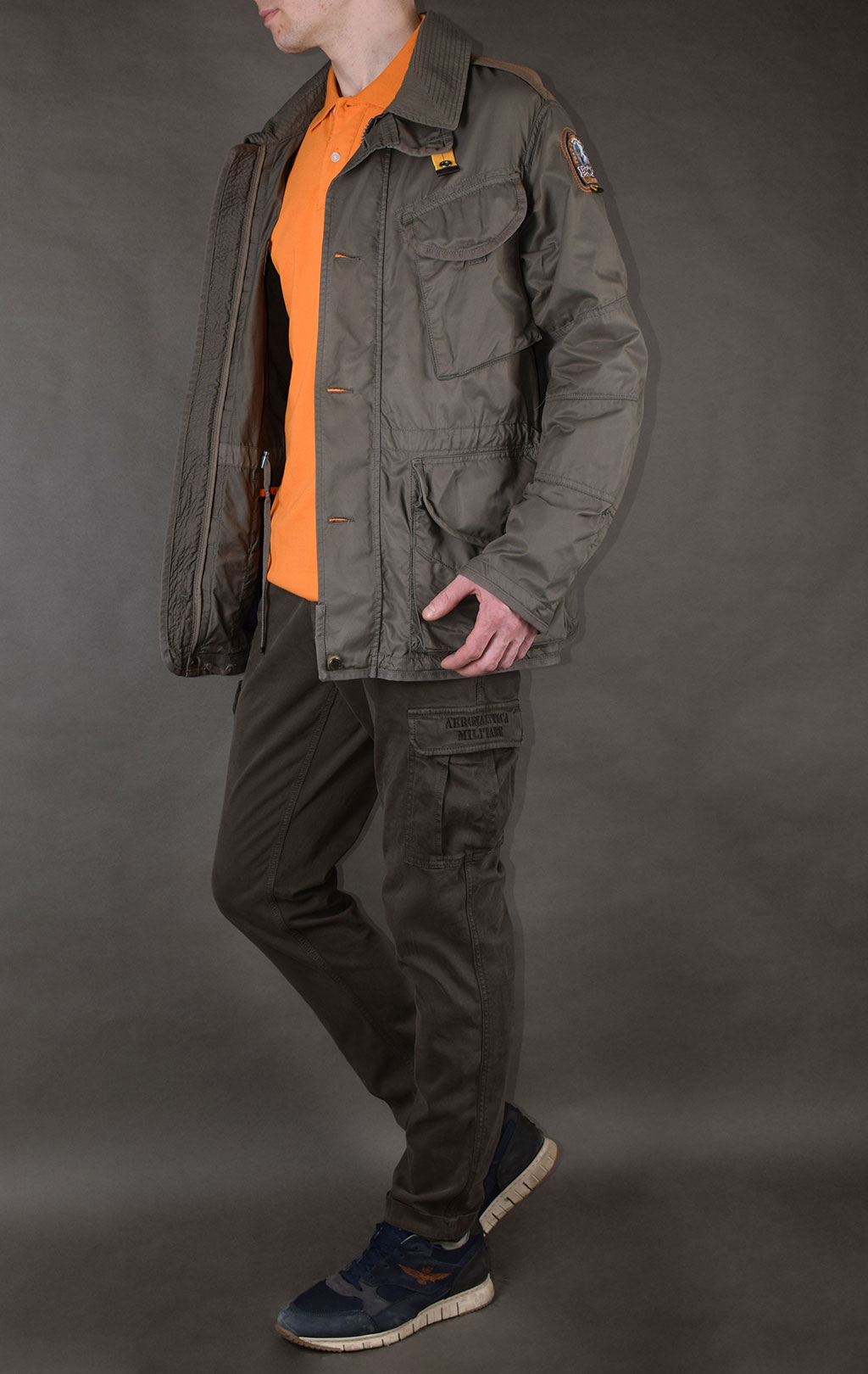 Ветровка PARAJUMPERS TYPE-6E army 