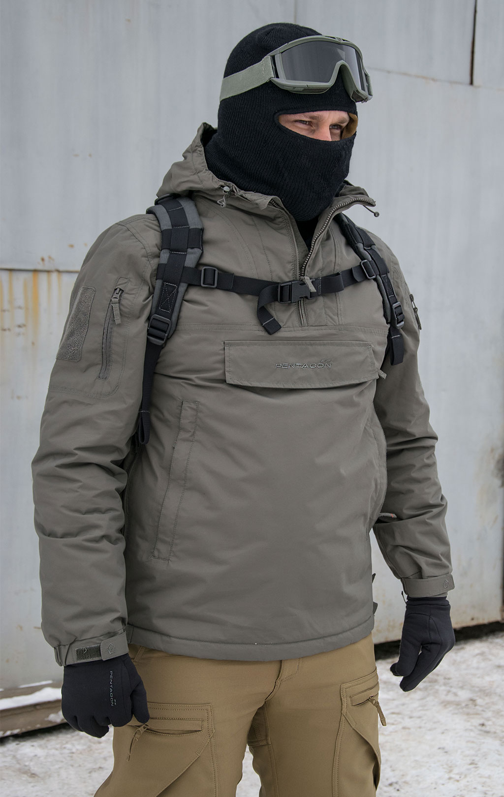 Pentagon uta anorak grindle green sale