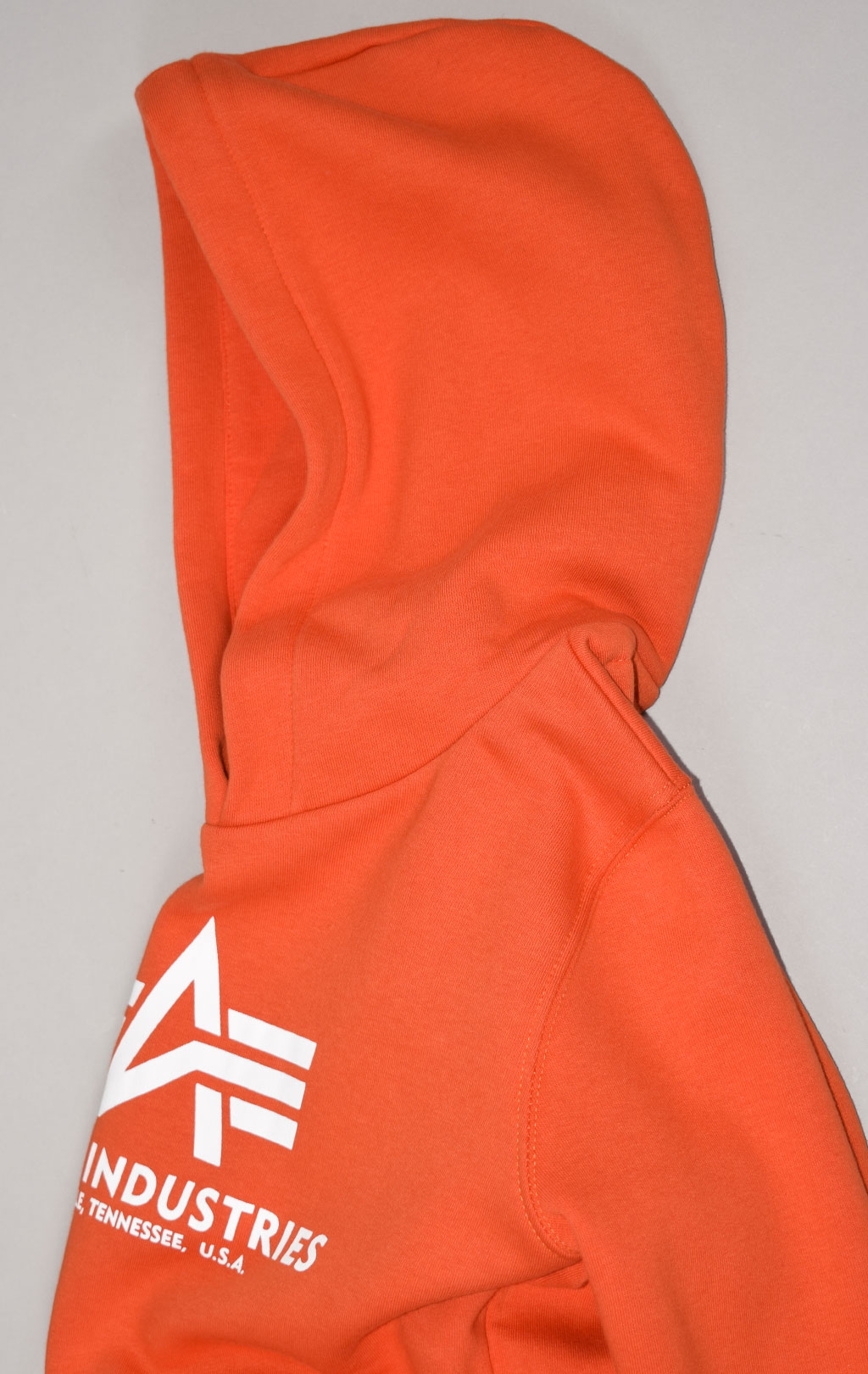 Детская толстовка ALPHA INDUSTRIES BASIC HOODY atomic red 