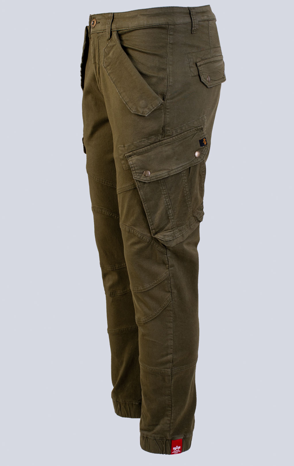 Брюки-карго ALPHA INDUSTRIES COMBAT LW dark olive 