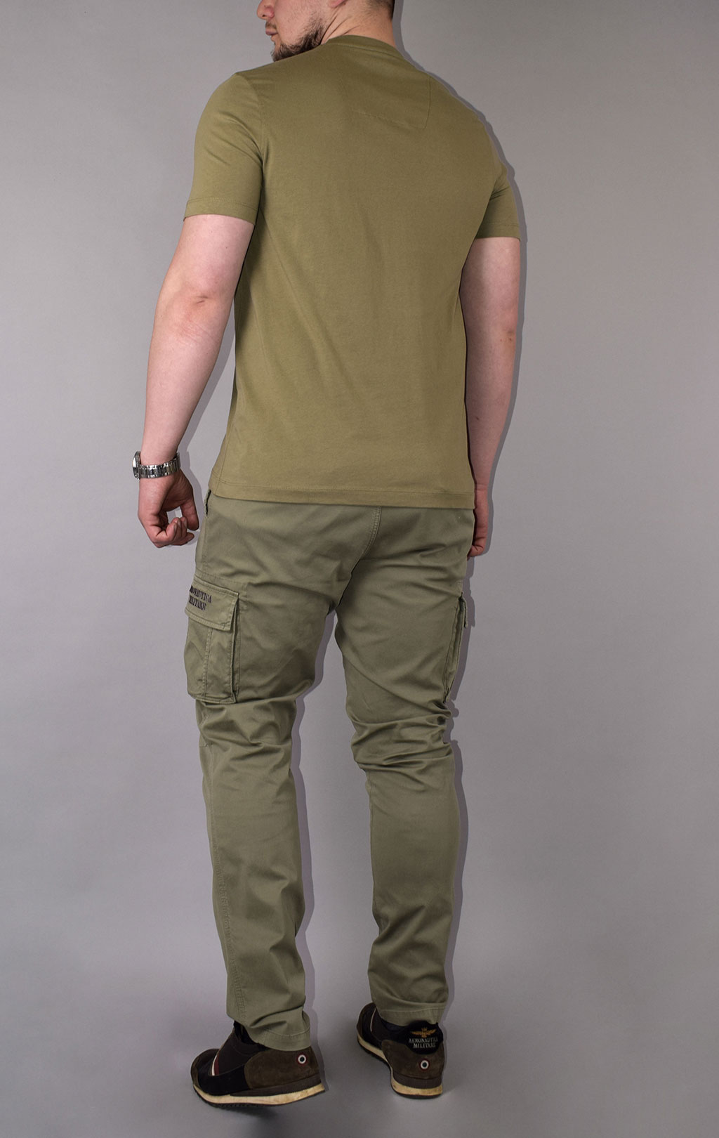 Футболка AERONAUTICA MILITARE SS 21/TR green (TS 1580) 