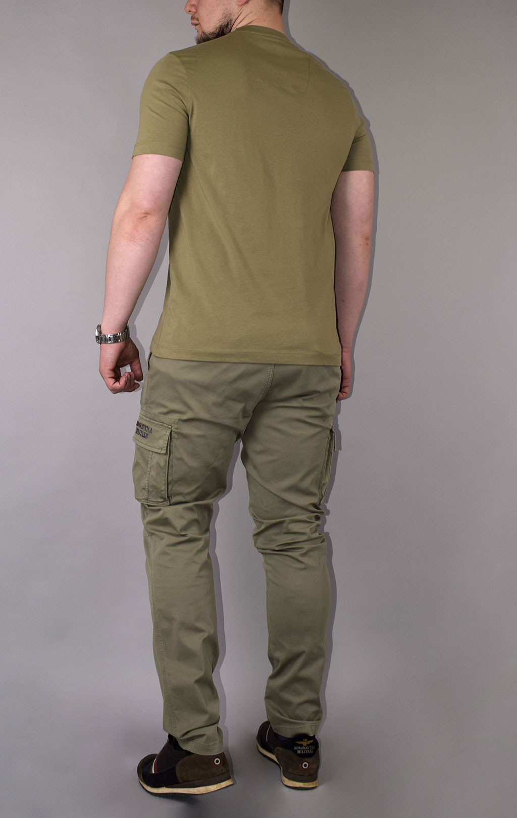 Футболка AERONAUTICA MILITARE SS 21/TR green (TS 1580) 