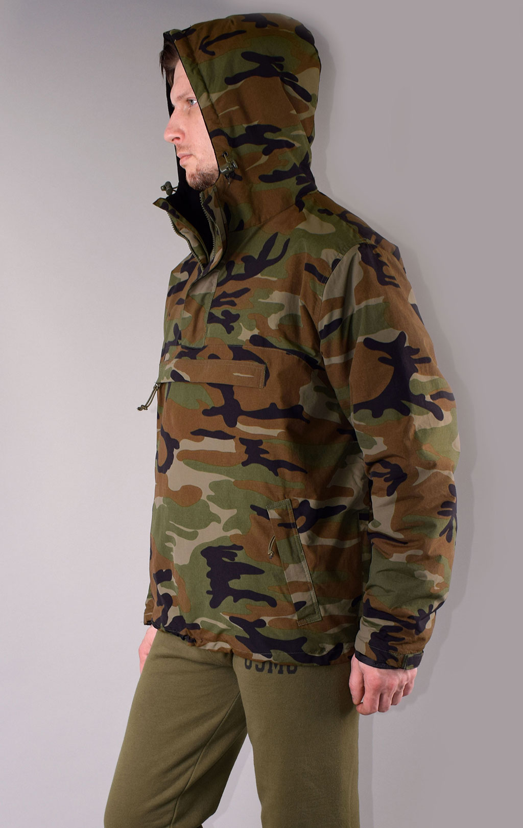 Анорак Surplus WINDBREAKER camo woodland 