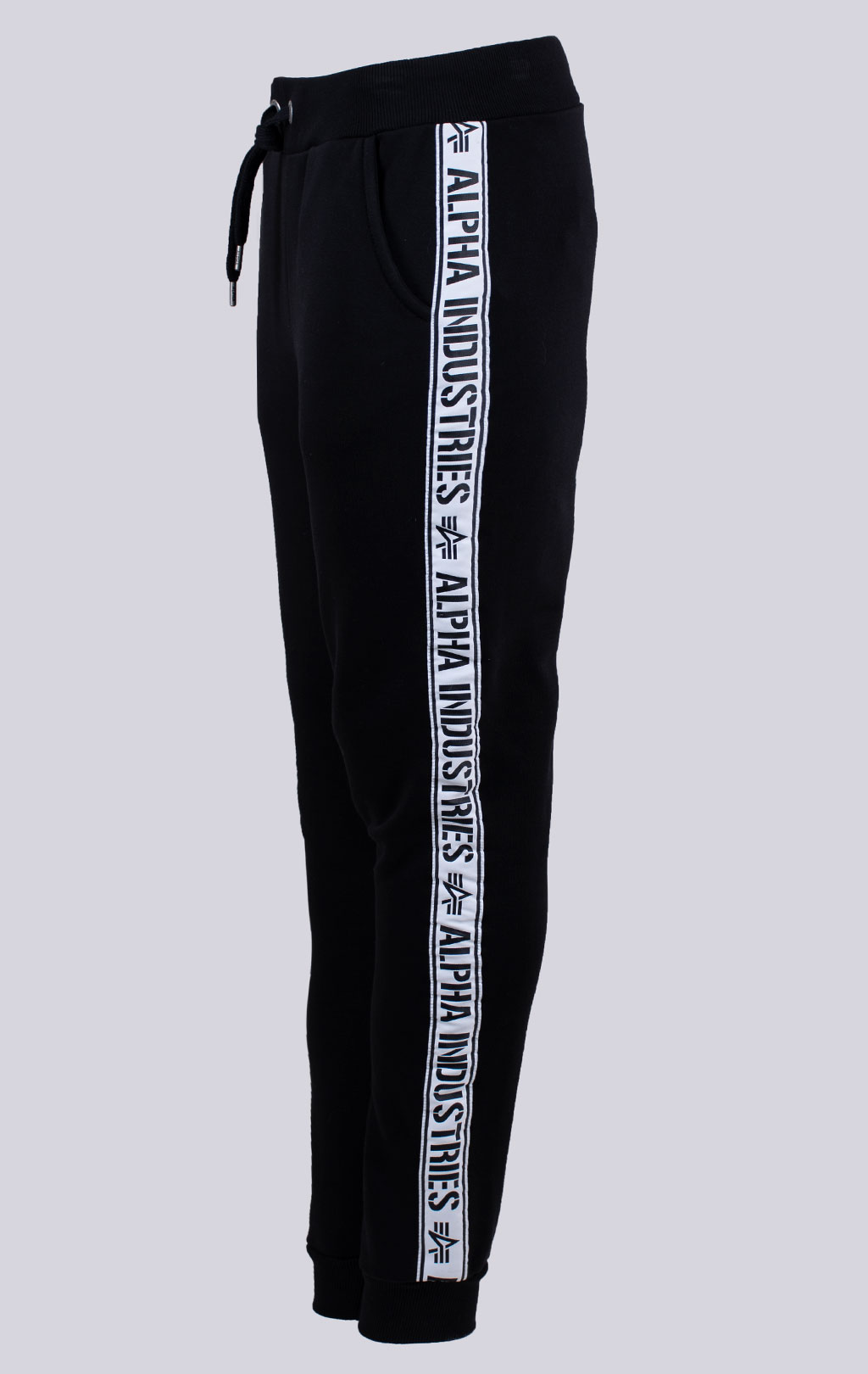 Брюки спортивные джоггеры ALPHA INDUSTRIES AL TAPE JOGGER black 