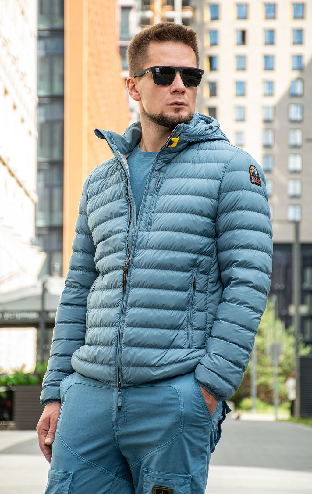 Куртка-пуховик лёгкая PARAJUMPERS LAST MINUTE SS 26 marine 