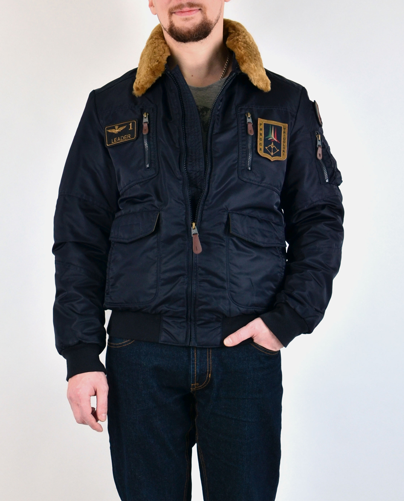 Куртка AERONAUTICA MILITARE blue navy (AB 1576) 