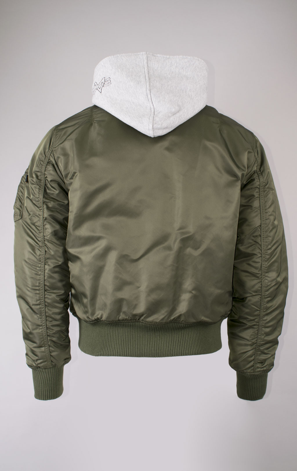 Куртка-бомбер лётная ALPHA INDUSTRIES D-Tec MA-1 dark green 