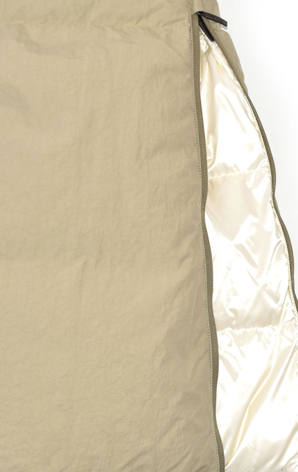 Женское пальто пуховое PARAJUMPERS SLEEPING BAG двустороннее FW 20/21 overcast/off white 