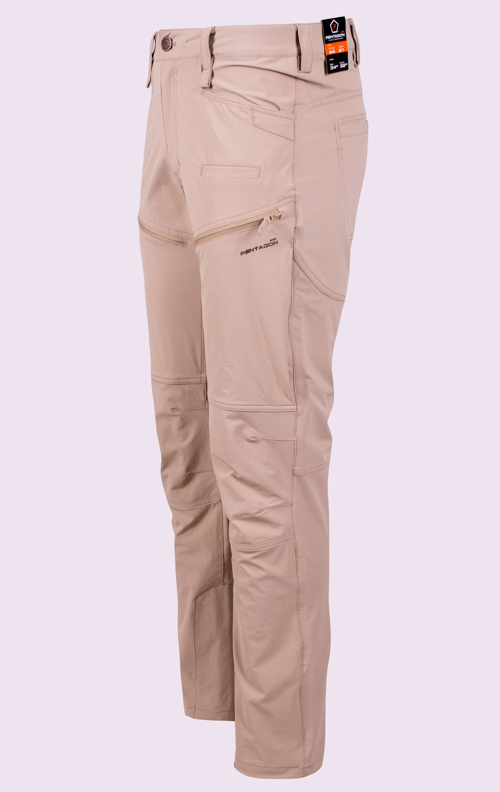 Брюки тактические Pentagon RENEGADE TROPIC полиэстер91%/эластейн6% stretch khaki 05047 