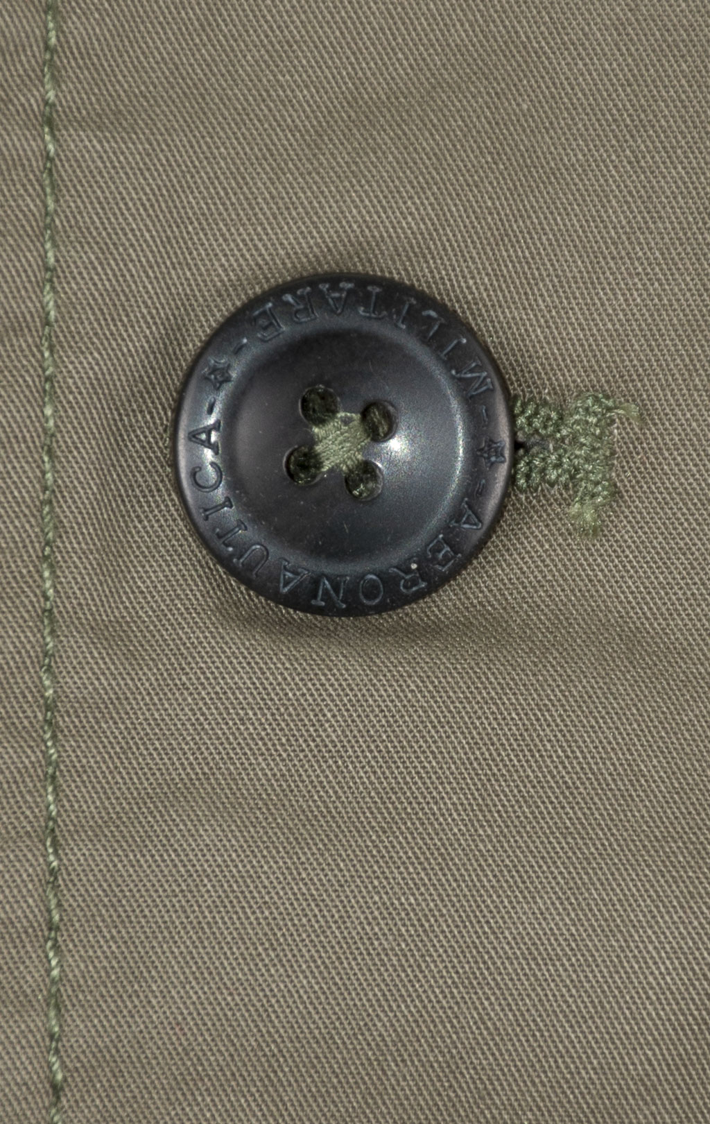 Ветровка AERONAUTICA MILITARE M-65 SS 25 m/IN military olive (AB 2212) 
