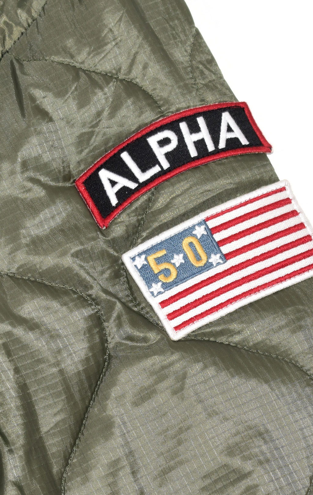 Подстежка ALPHA INDUSTRIES 50th ANNIVERSARY M-65 с карманами и манжетами olive 