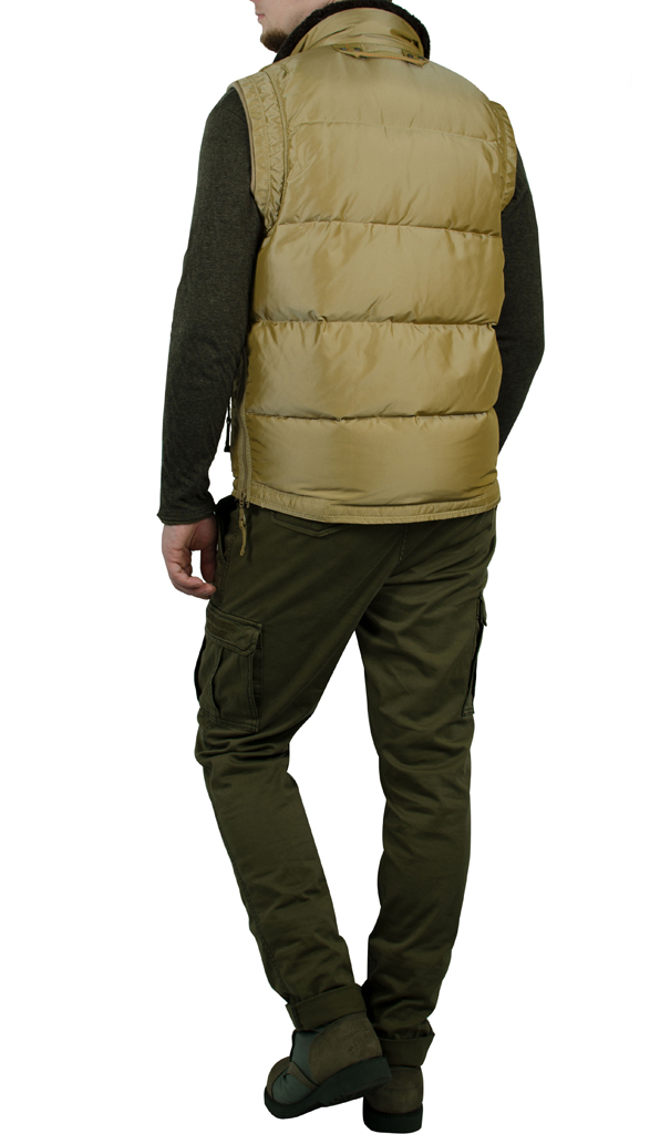 Жилет пуховой PARAJUMPERS KOBUK honey 