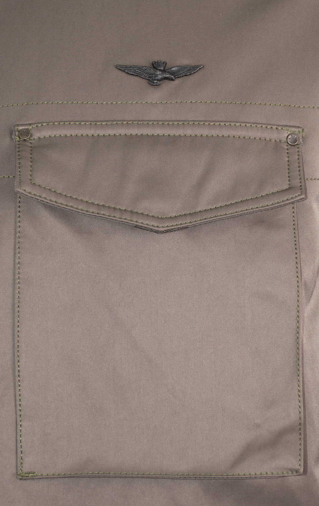 Куртка AERONAUTICA MILITARE big size M-65 FW 24/25/CN light mud (AB 2189) 
