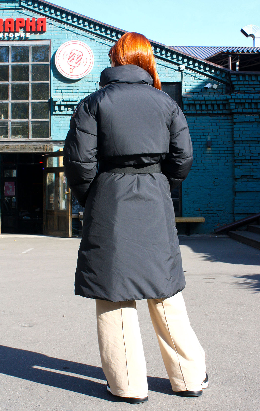 Женское пальто утеплённое PARAJUMPERS KAISHA FW 20/21 black 