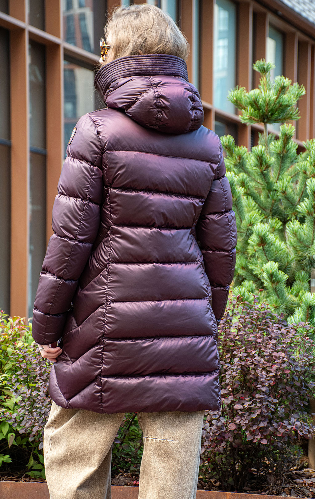 Женская куртка-пуховик PARAJUMPERS MARION FW 26/27 bordeaux 