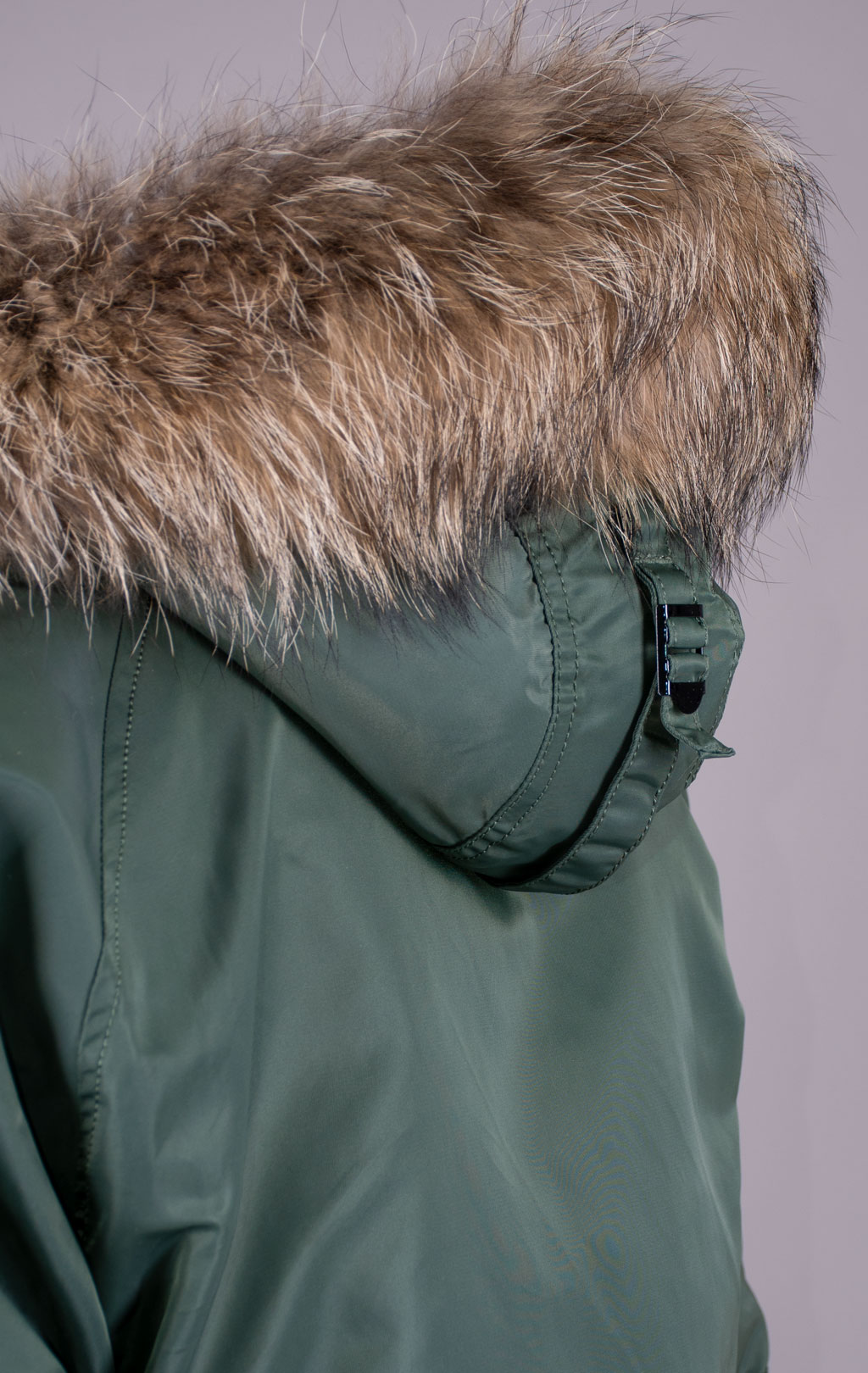 Аляска ALPHA INDUSTRIES CLASSIC N-3B натур. мех sage green 