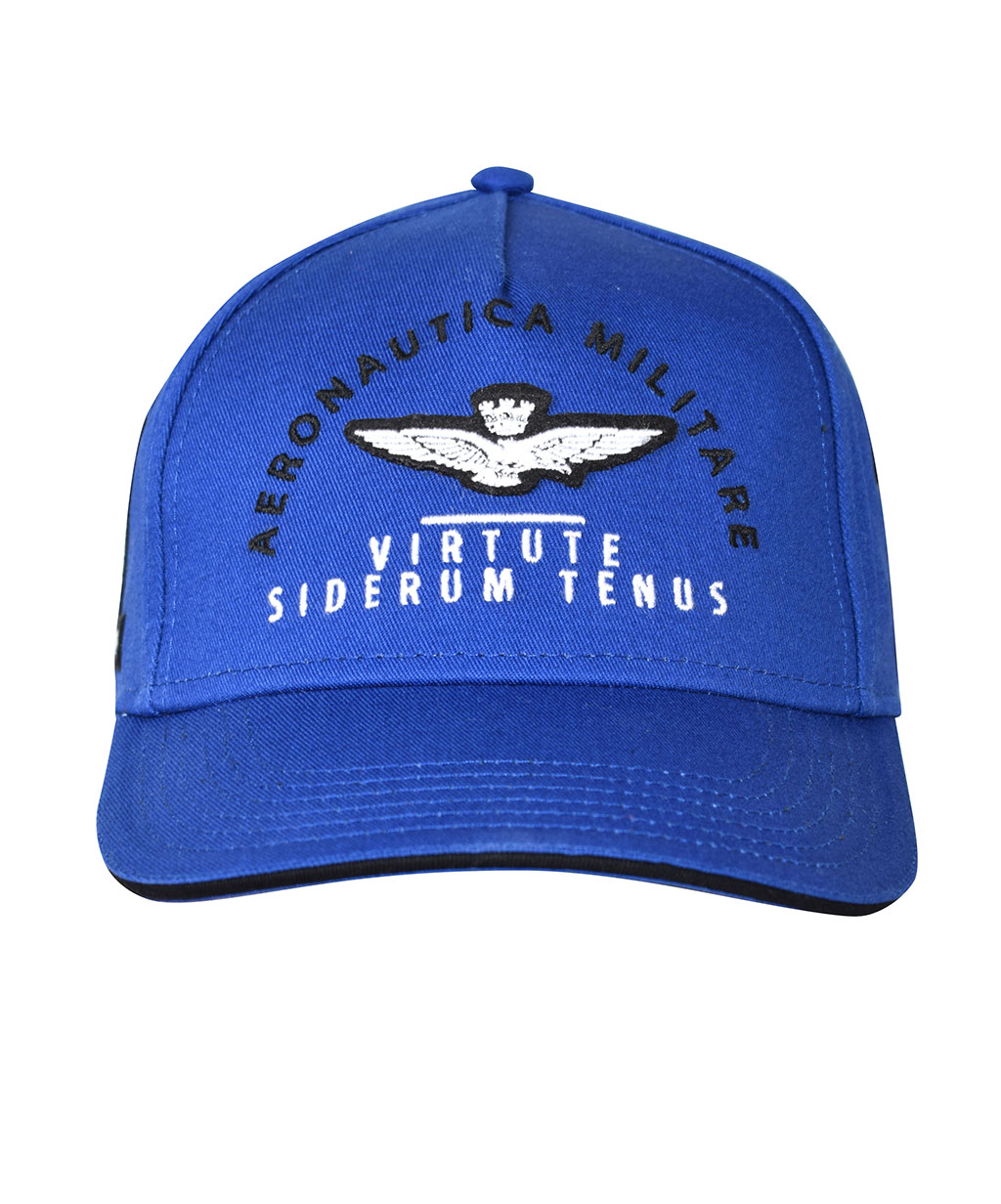 Бейсболка AERONAUTICA MILITARE SS 20/CN bluette (HA 1044)