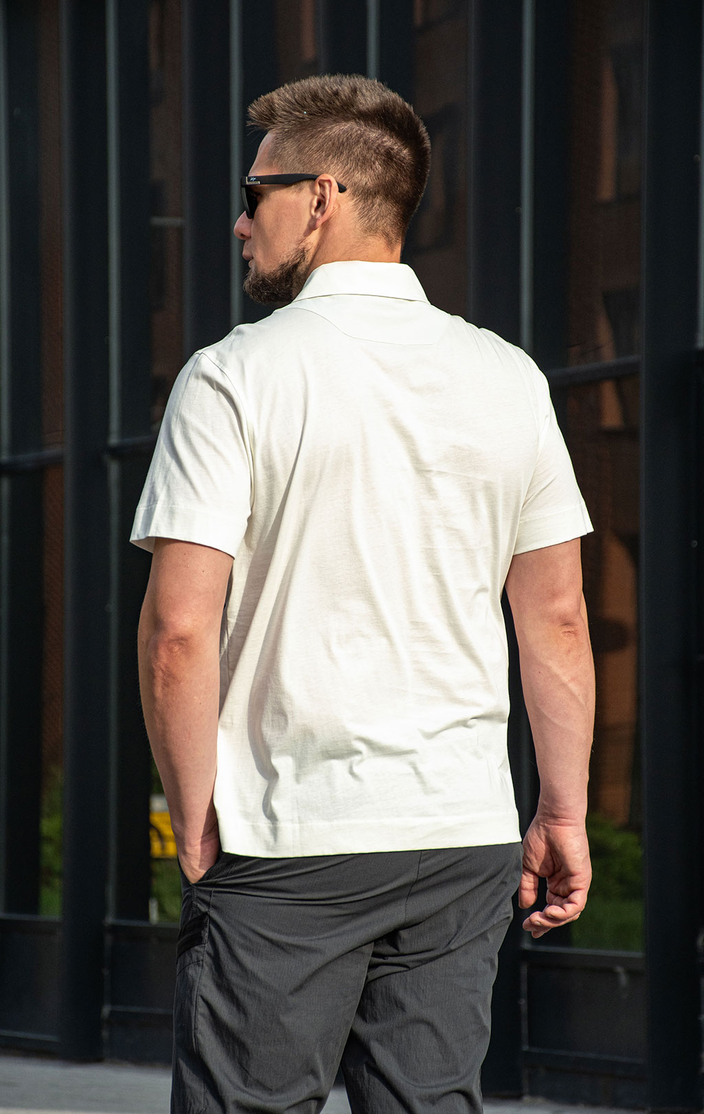 Футболка-поло PARAJUMPERS BORDLEY SS 26 star white 