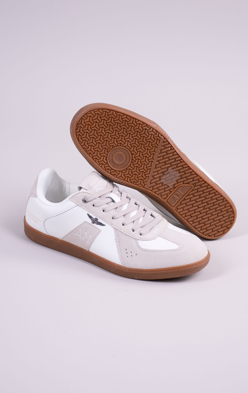 Кроссовки AERONAUTICA MILITARE (SC 0315) SS 26/CN off white 