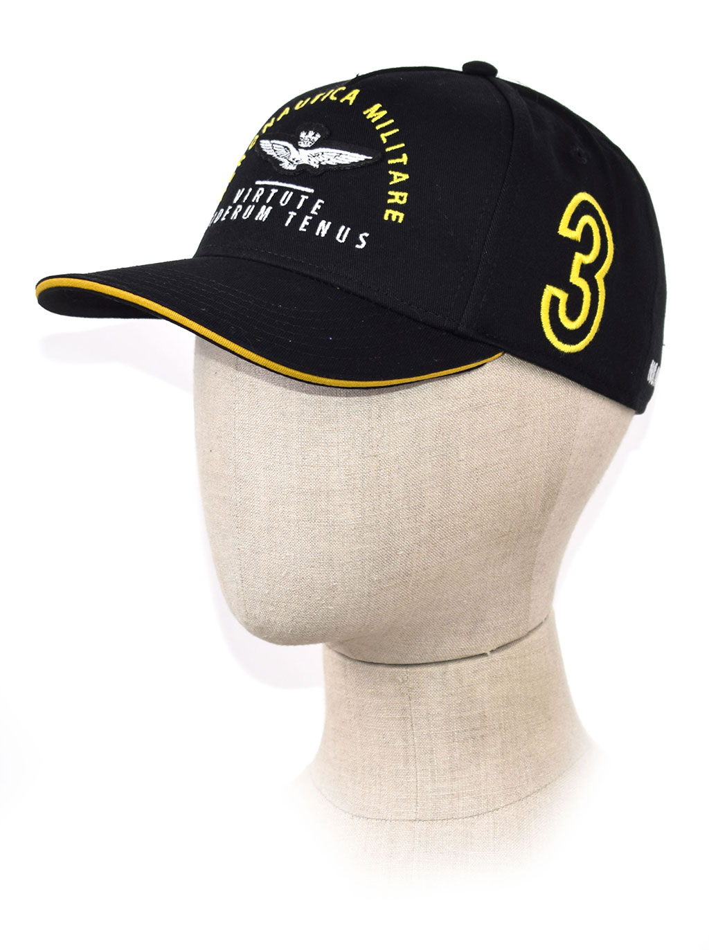 Бейсболка AERONAUTICA MILITARE SS 20/CN jet black (HA 1044)