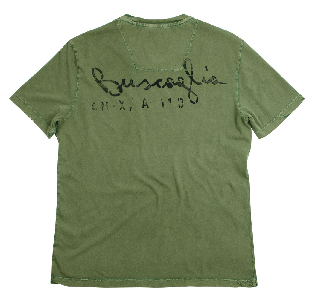 Футболка AERONAUTICA MILITARE verde oliva (TS 1350) 