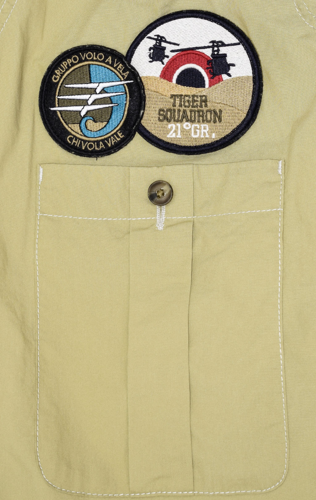 Женские брюки-карго AERONAUTICA MILITARE SS 21/IN khaki (PA 1485) 