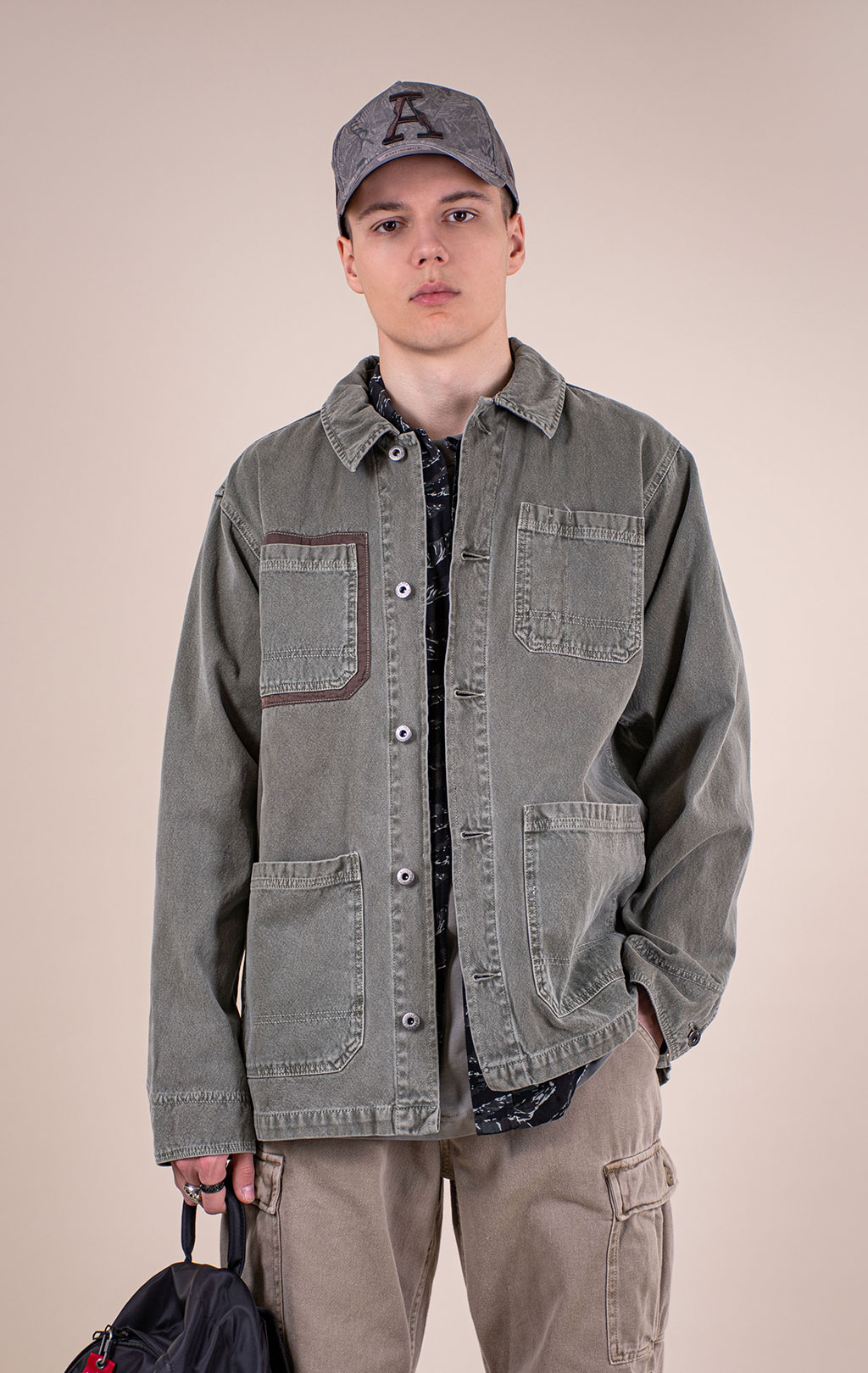 Ветровка ALPHA INDUSTRIES CTN CHORE COAT SS 26 OG-107 green 
