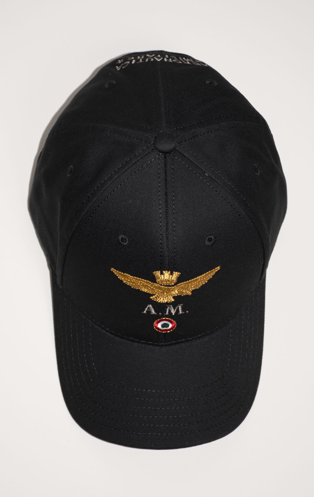 Бейсболка AERONAUTICA MILITARE SS 24/CN jet black (HA 1100) 