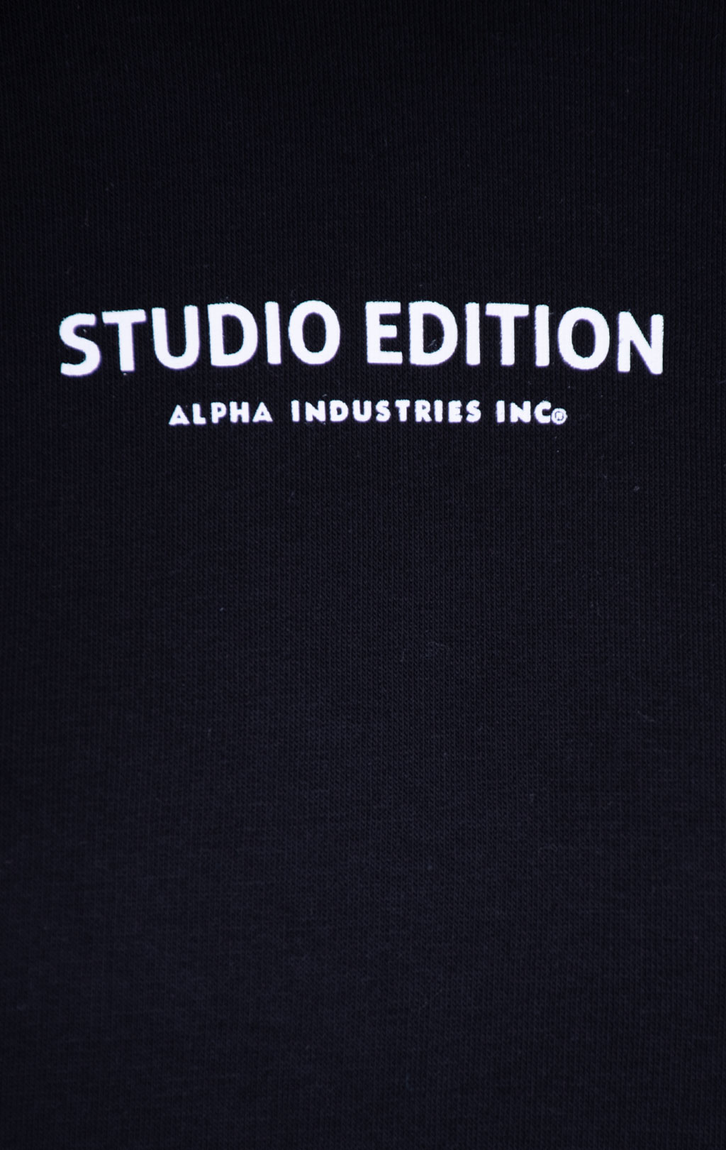 Женская толстовка ALPHA INDUSTRIES STUDIO EDITION BP HOODIE black 