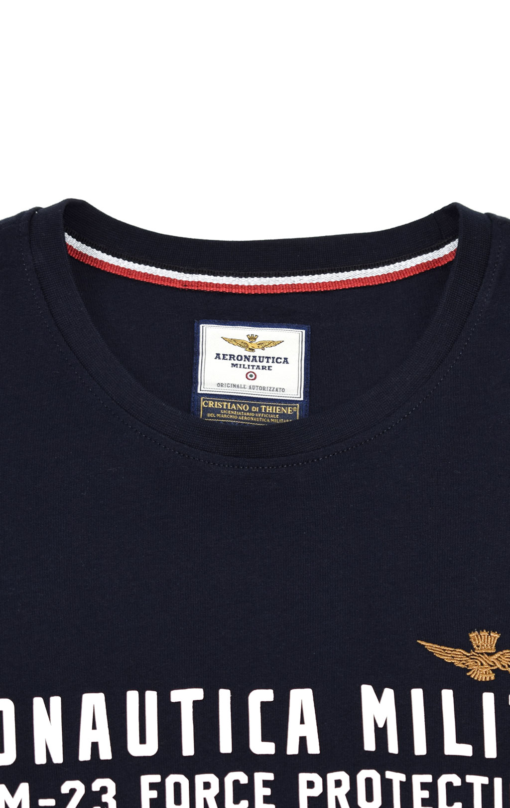 Футболка AERONAUTICA MILITARE SS 21/TR blue black (TS 1850) 