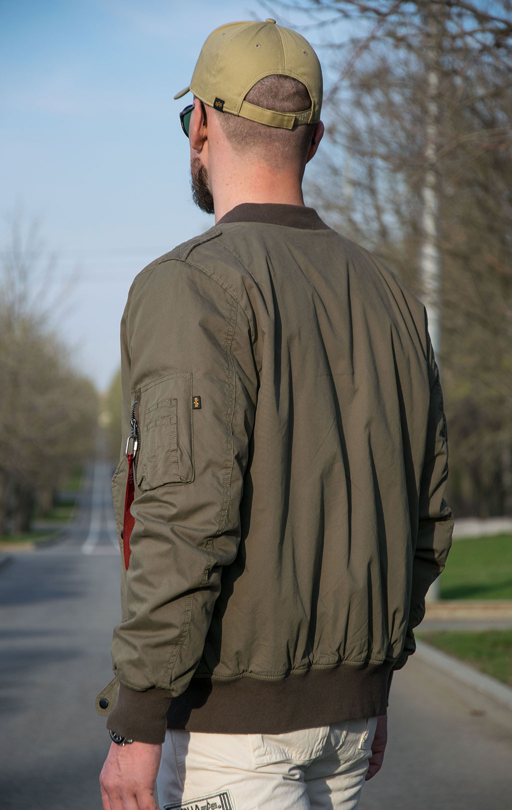 Ветровка ALPHA INDUSTRIES CTN GEN-II FLIGHT JACKET L-2B SS 23 m OG-107 green 