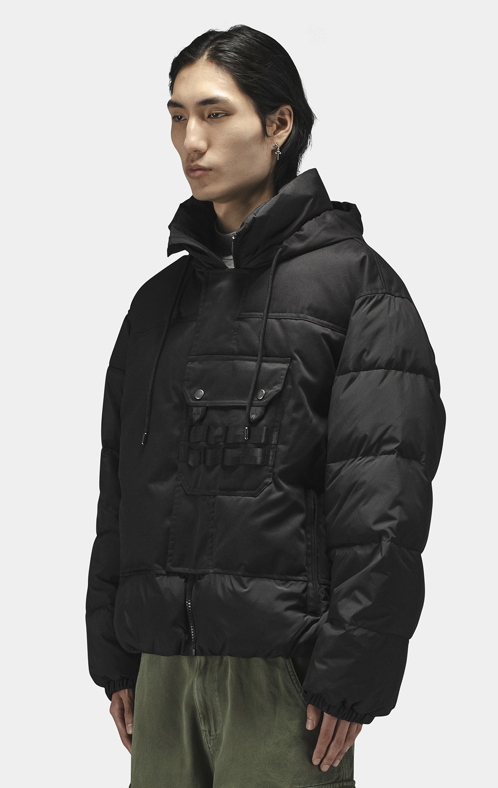 Куртка ALPHA INDUSTRIES 1960s SWEDISH ARMY MOTORCYCLE MOD PARKA FW 25/26 black 